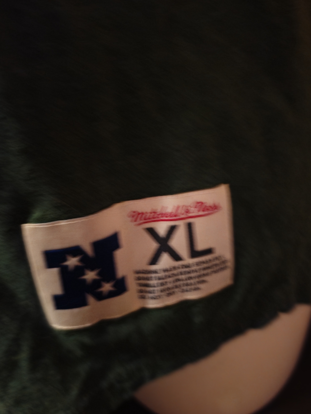 Mitchell & Ness Green and Yellow Green Bay Packers Henley Jersey - Picture 3 of 4